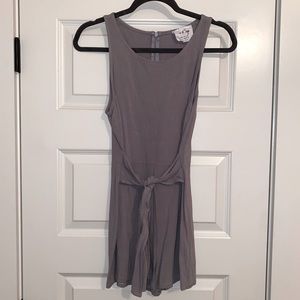 Grey romper.